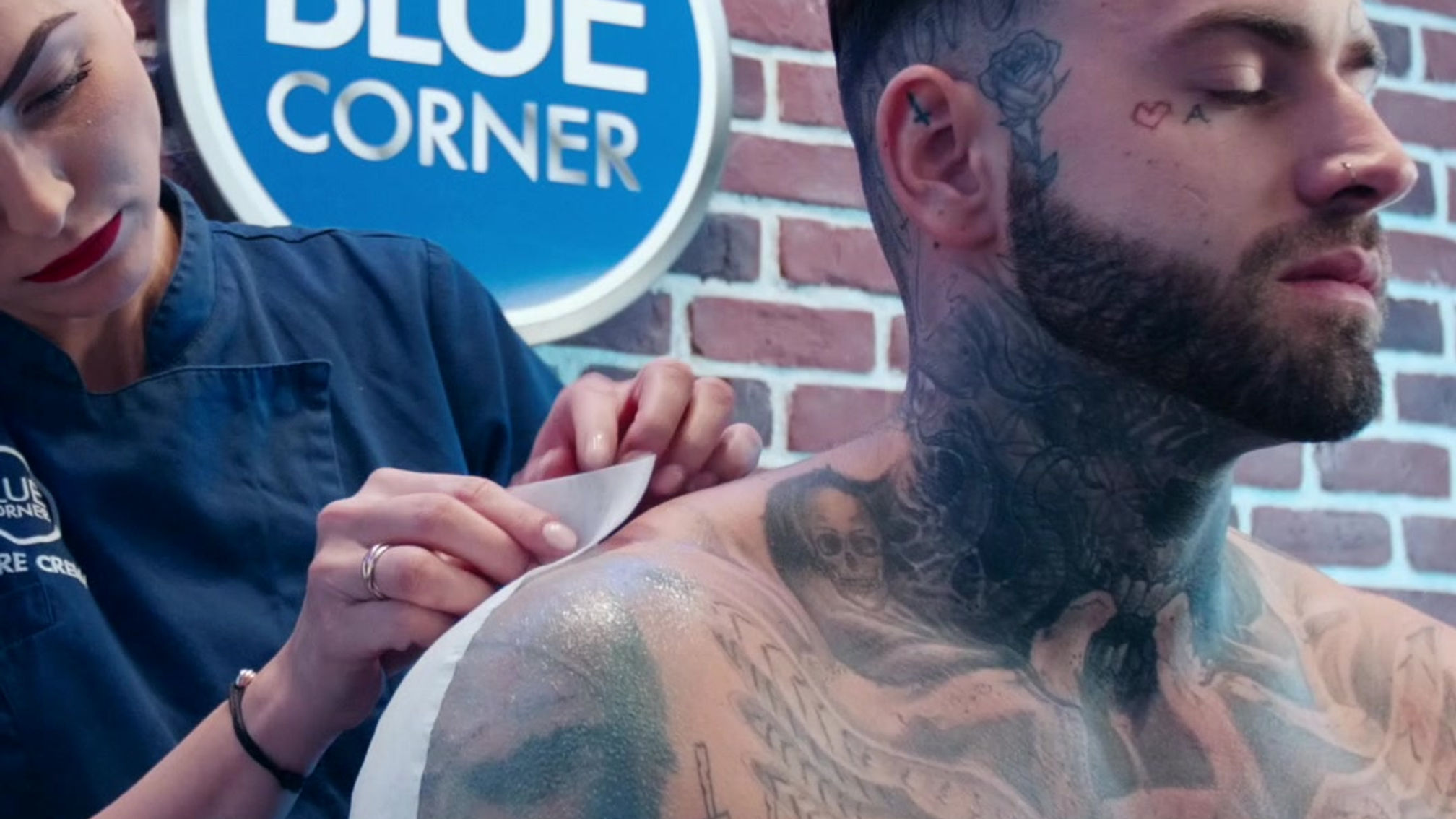 Epilation corps BLUE CORNER